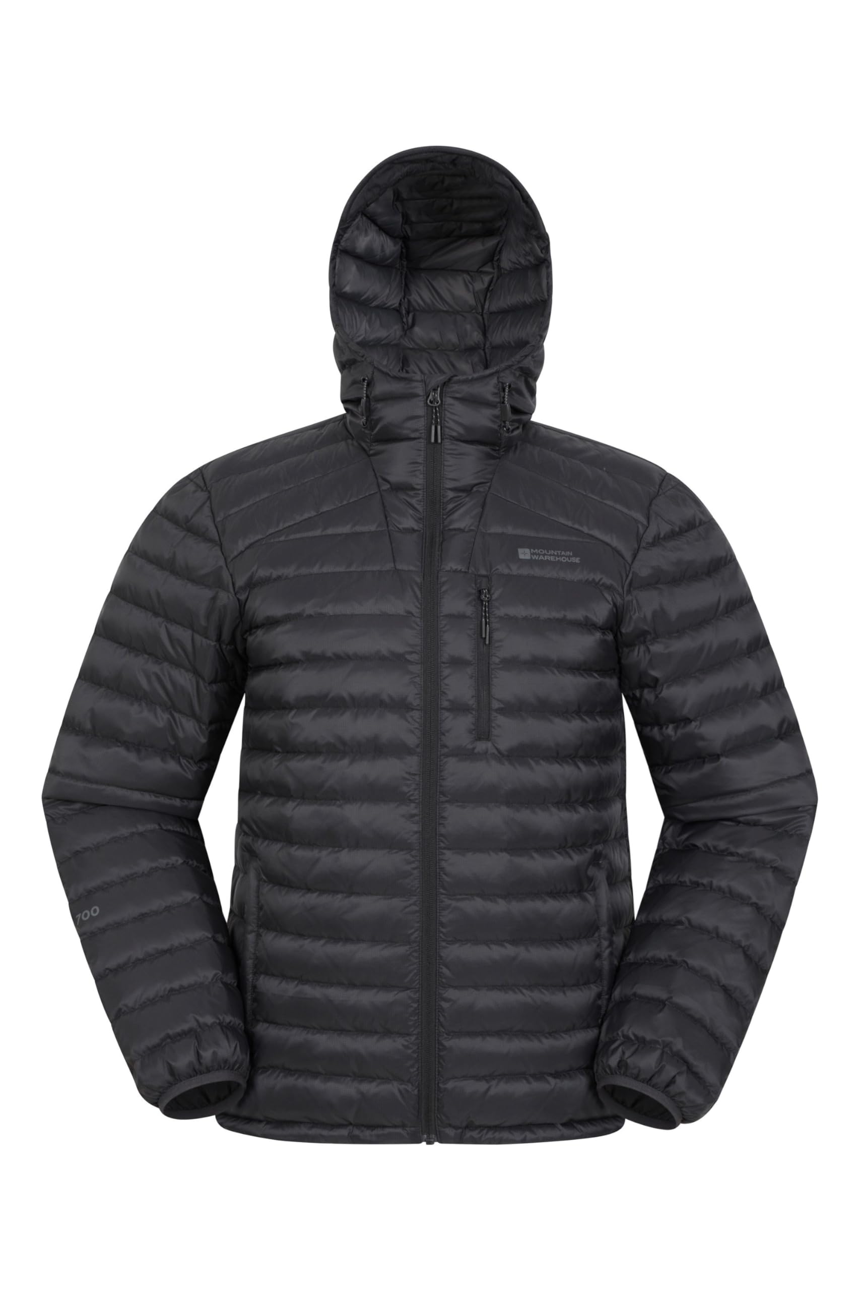 Mountain Warehouse Henry II Men's Waterproof Down Padded Jacket - Lightweight Winter Coat for Hiking, Camping & Outdoor Activities