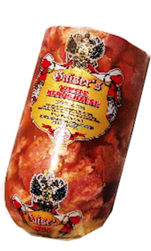 Gaiser's Head Cheese Pork Bologna 10lb - Premium Deli Meat for Sandwiches, Charcuterie Boards & Cooking - Authentic Flavor for Meat Lovers - Perfect for Parties, Picnics & Gourmet Meals