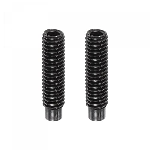 uxcell M5x20 Hex Head Set Screws for CNC Lathe Turning Tool Holder - 2Pcs - Perfect for Machine Tool Fixturing & Precision Engineering Projects