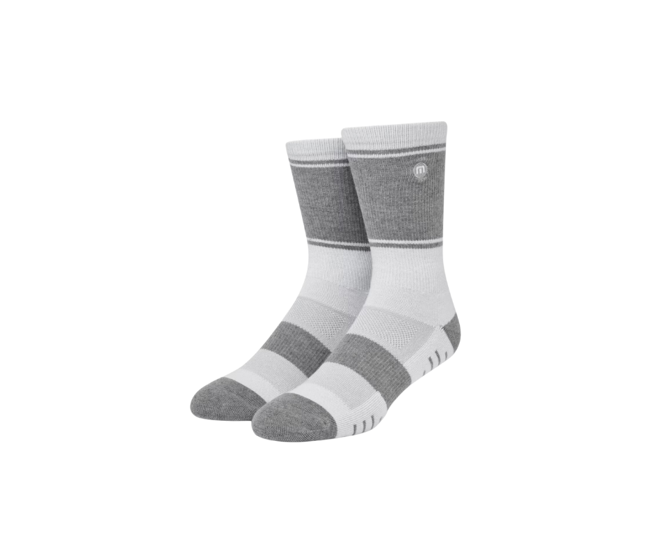 Travis Mathew Baja 2.0 Crew Socks - Premium Performance Athletic Socks for Running, Golf & Casual Wear - Moisture-Wicking & Comfortable for All-Day Use