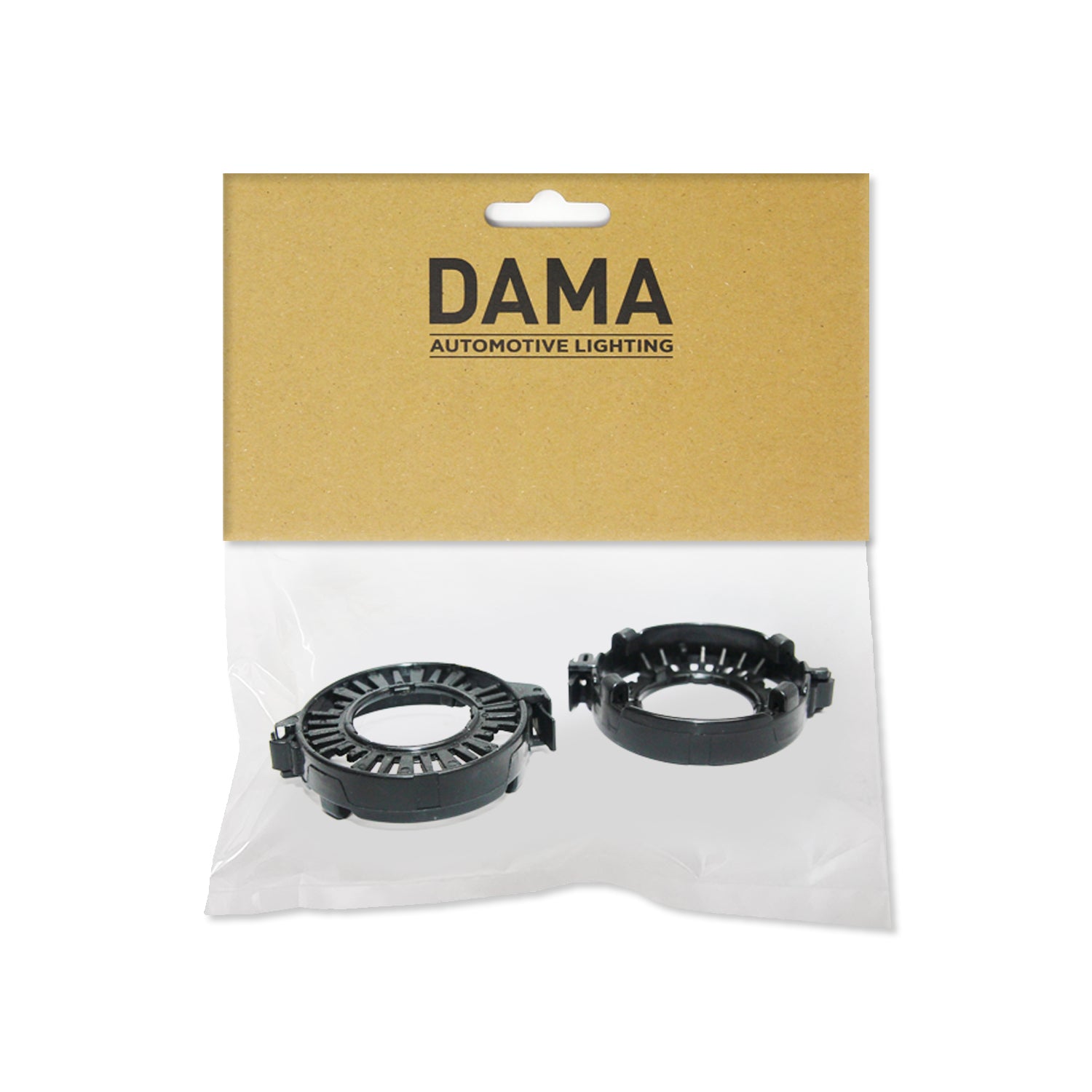 D1S D3S HID Bulb Retainer Rings - Type A - Pack of 2 - Compatible with Dama HID Headlights - Perfect for Headlight Assembly & Replacement