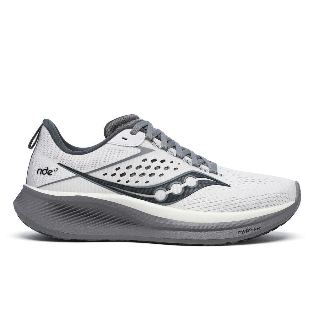 Saucony Ride 17 Men's Running Shoes - Lightweight Cushioned Sneakers for Road Running & Jogging | Perfect for Marathon Training & Daily Workouts