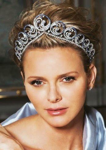 PRINCESS CHARLENE OCEAN Bridal Tiara - Elegant Crystal Wedding Crown for Bride, Bridesmaids & Prom | Perfect for Weddings, Pageants & Special Occasions
