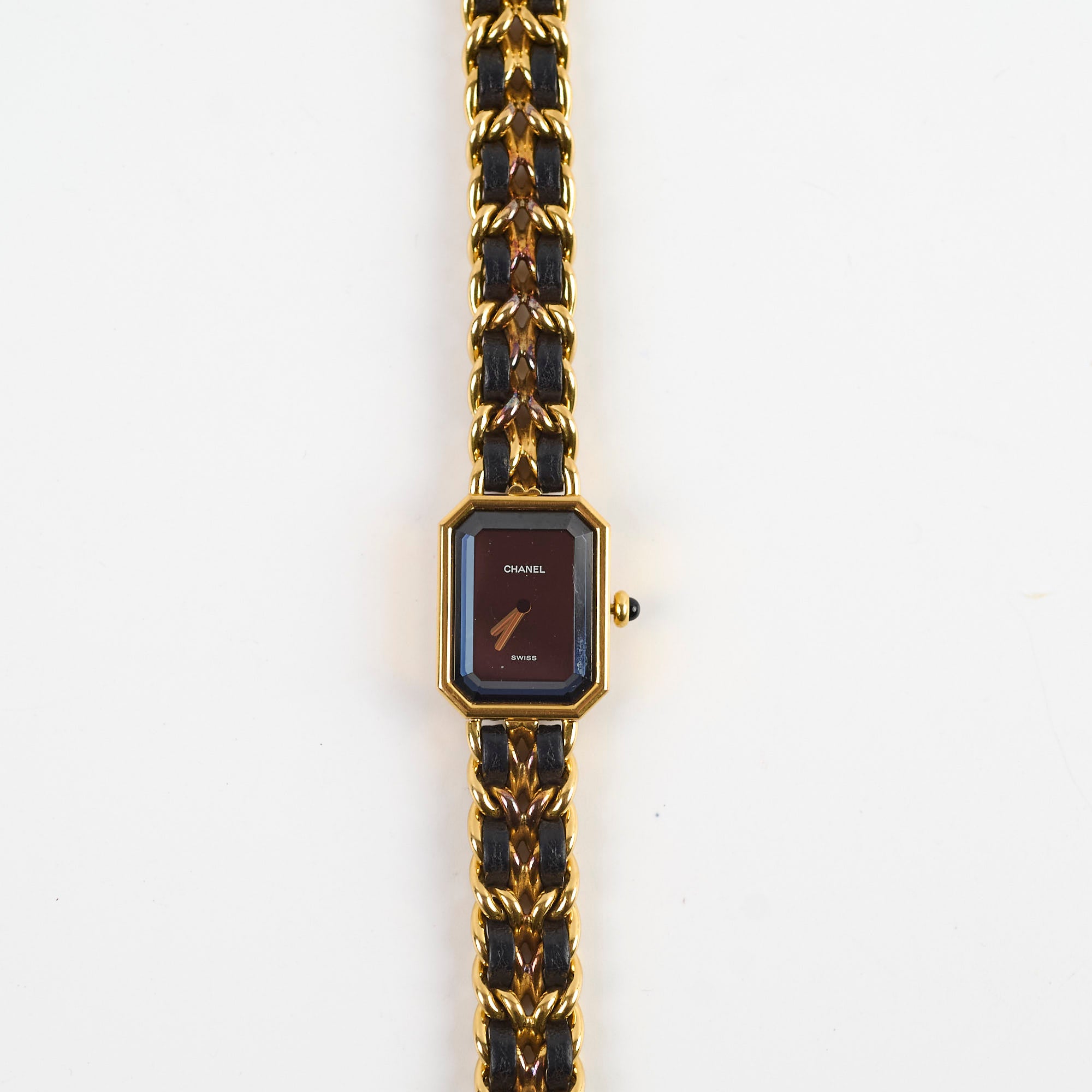 Chanel Premiere Luxury Women's Watch - Large Gold-Tone Stainless Steel Bracelet for Elegant Evening Wear & Special Occasions