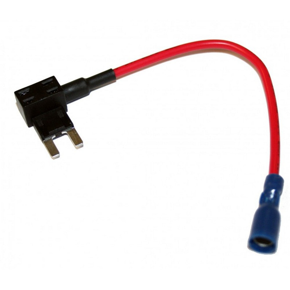 AAMP FUSE HOLDER MINI BLADE DUAL TAP (ATM) - Automotive Fuse Holder for Car Audio, Stereo & Electrical Systems - Perfect for DIY Car Modifications & Electrical Projects