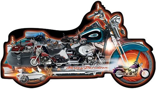 Ravensburger Harley Davidson 1000 Piece Jigsaw Puzzle - Accelerate - Perfect for Adults & Puzzle Enthusiasts - Great for Family Game Night & Stress Relief