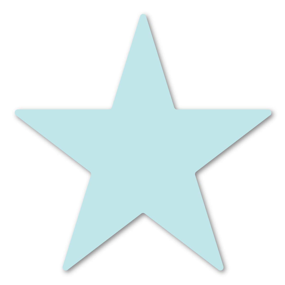 Light Blue Star Magnet 4