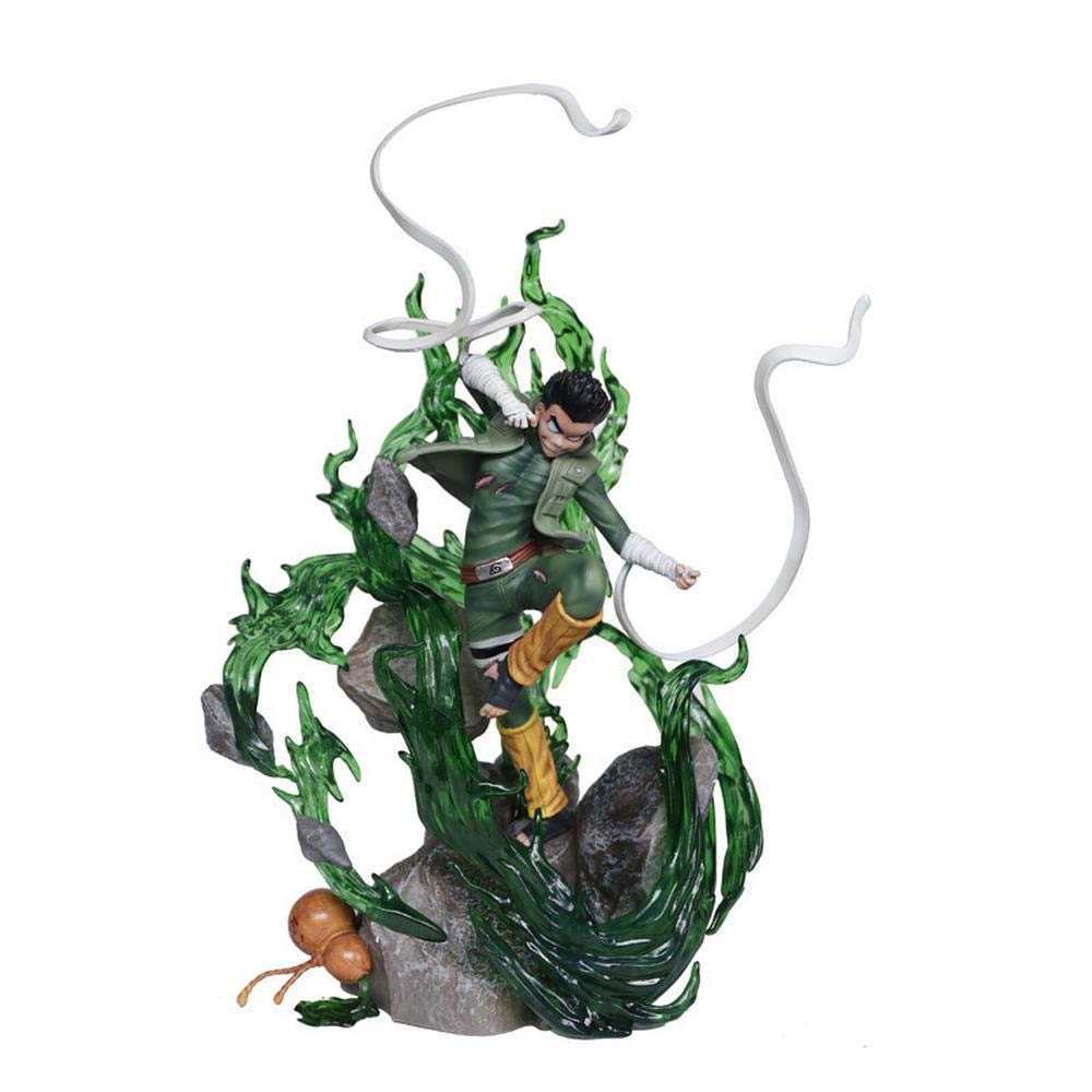 Naruto Rock Lee Action Figure - Anime Hero Collectible PVC Statue for Fans, Room Decor, and Gift Giving | Perfect for Anime Collections, Birthday Presents, and Home Display