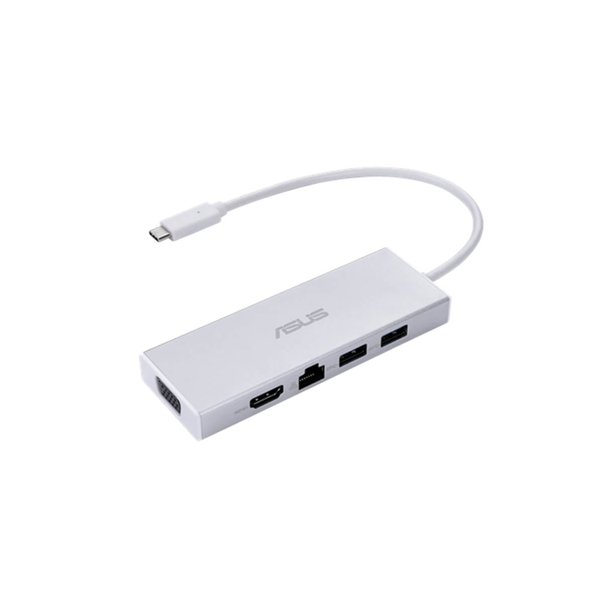 ASUS OS200 Portable USB C Dual 2K Monitor Adapter Dongle - Dual Display for Laptop, Desktop & Home Office Setup
