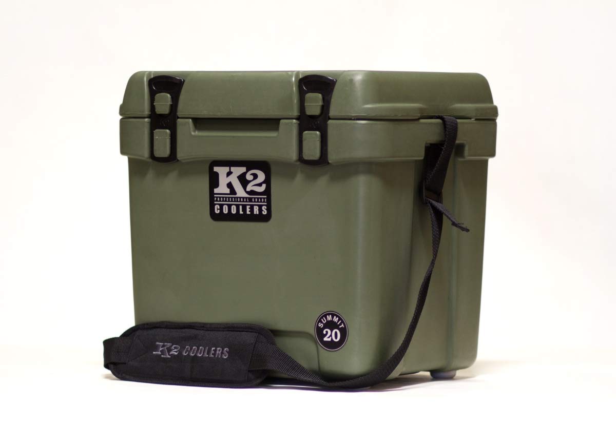 K2 Summit Series S20GN 20 Quart Duck Hunting Boat - Green Waterfowl Hunting Gear for Lakes & Marshes | Durable & Lightweight for Easy Transport