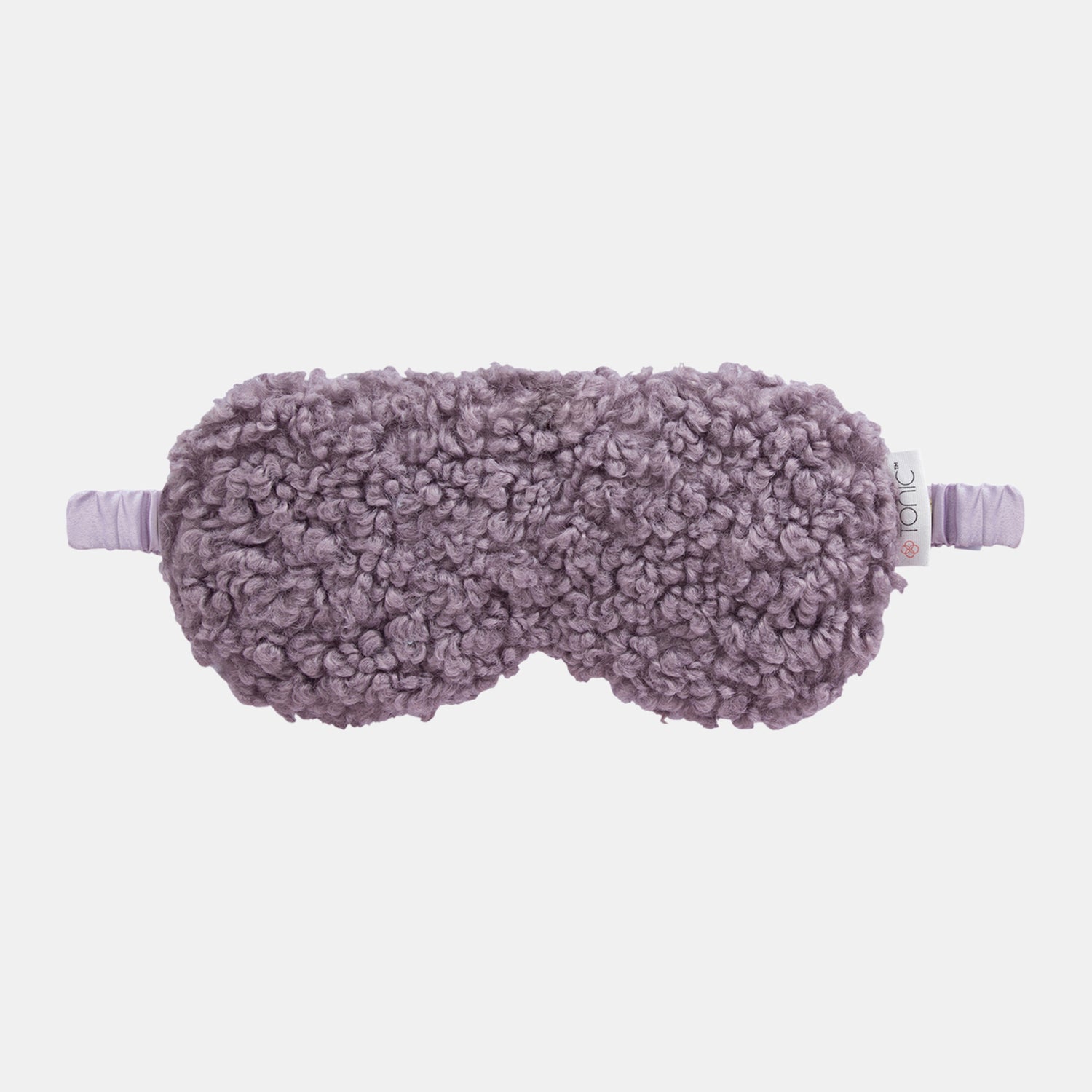 Bouclé Wisteria Sleep Eye Mask for Women & Men - Soft Comfortable Blindfold for Travel, Meditation & Relaxation - Perfect for Nighttime, Napping & Stress Relief