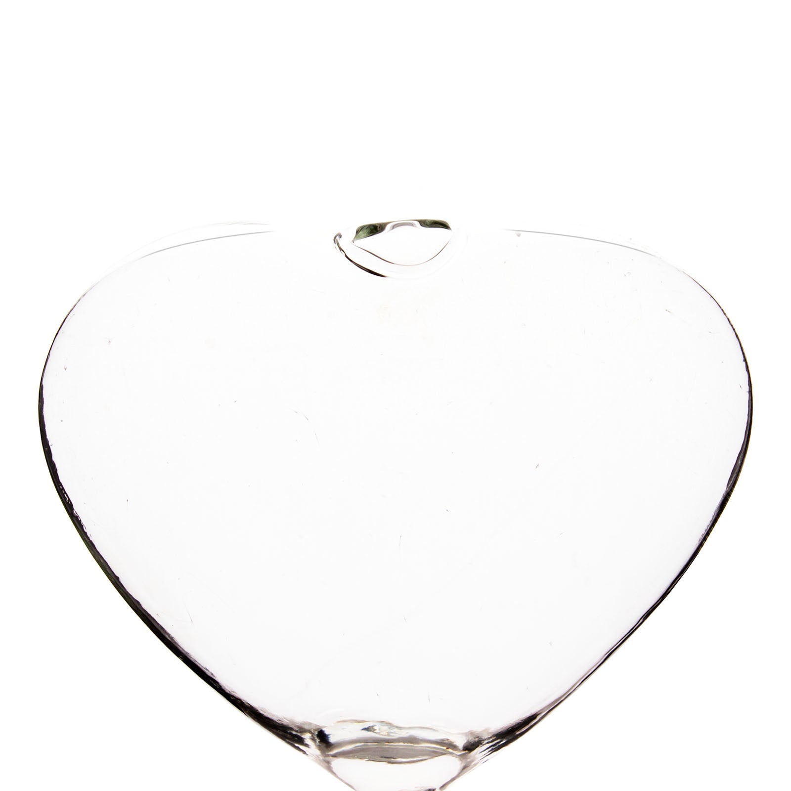 BarConic® Heart Glass - 8 oz Clear Drinking Cup for Cocktails, Coffee & Tea - Perfect for Valentine's Day, Weddings & Romantic Dinners
