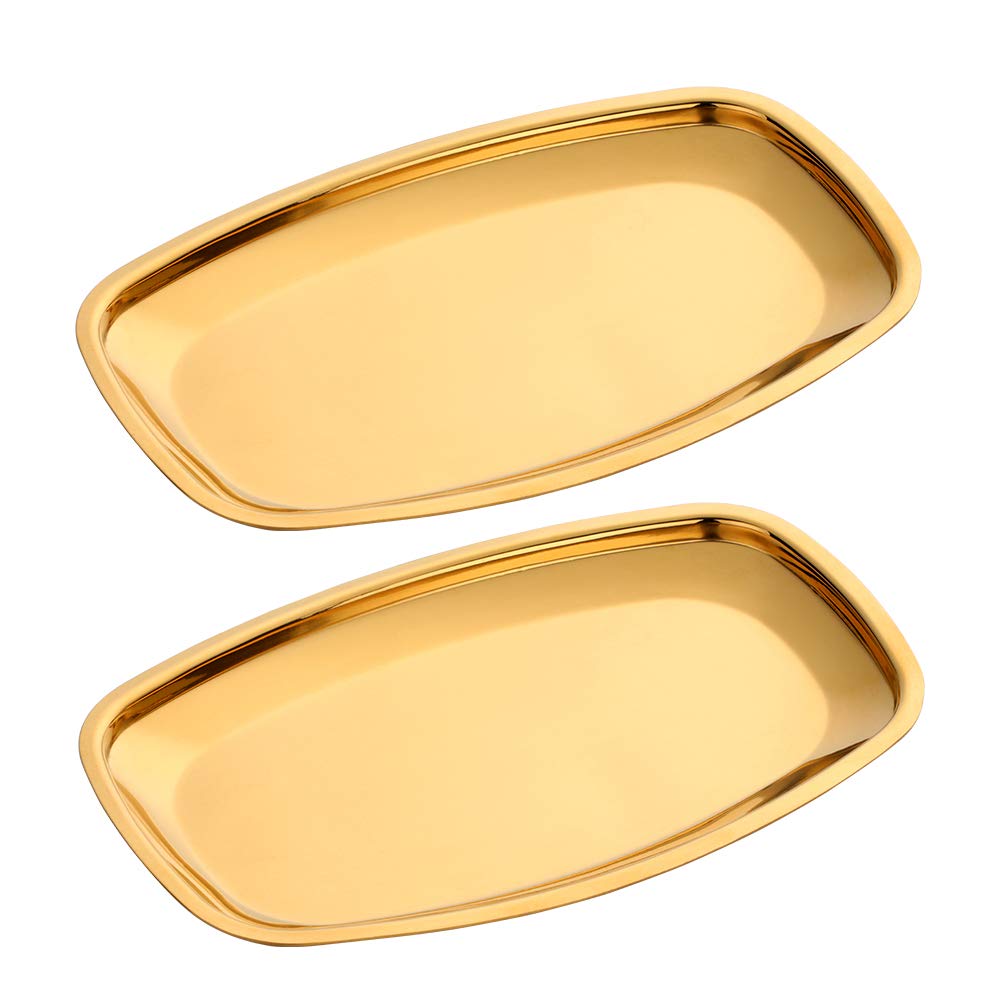 Stainless Steel Square Tray - 2PCS 7.12