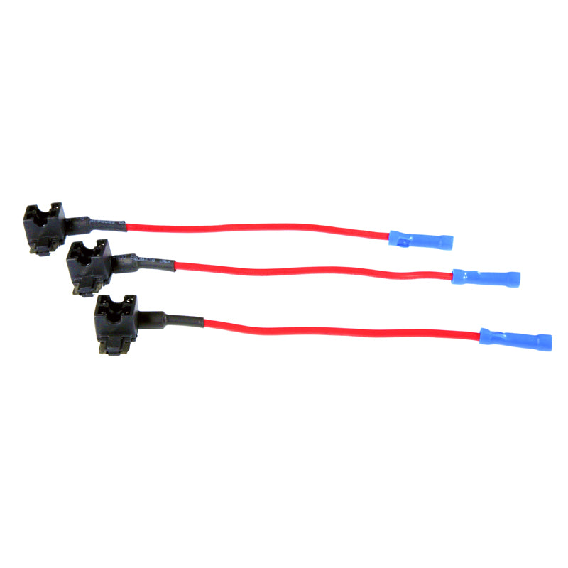 Aerpro APFTAP3 3-Piece Micro Blade Fuse Tap Set - Perfect for Car Audio, LED Lights & 12V Accessories Installation