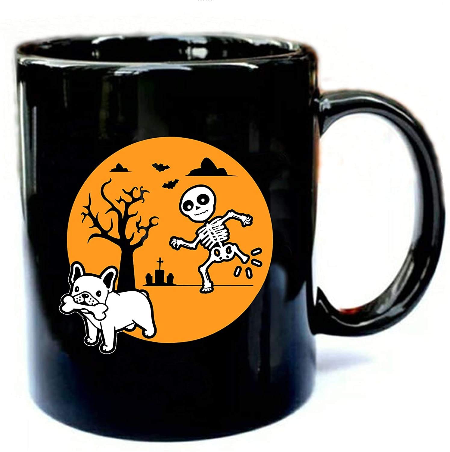 French Bulldog Halloween Mug - Funny Coffee Gift for Dog Lovers