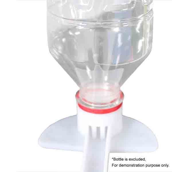 Beehive Portable Feeder for Soda Bottle (5 Pack) - Convenient Bee Watering Solution for Backyard Beekeeping & Garden Pollination
