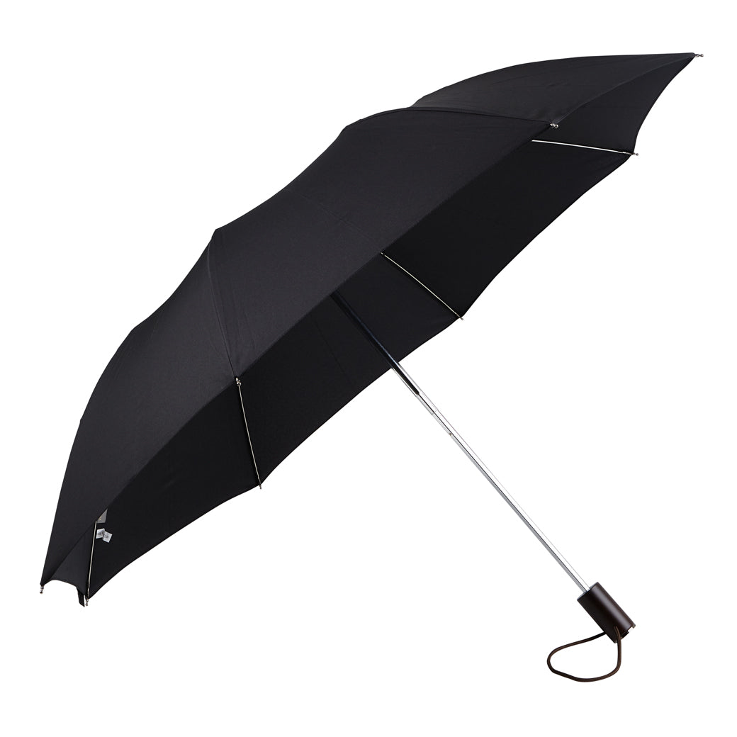 Premium Maple Wood Straight Handle Telescopic Umbrella - Windproof Compact Folding Travel Umbrella for Men & Women - Perfect for Rainy Days, Beach, Outdoor Events & Daily Commute