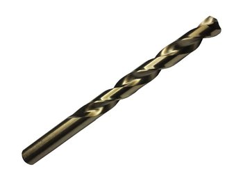 12-Piece Cobalt Gold Heavy Duty Jobber Length Drill Bit Set - 3-1/2