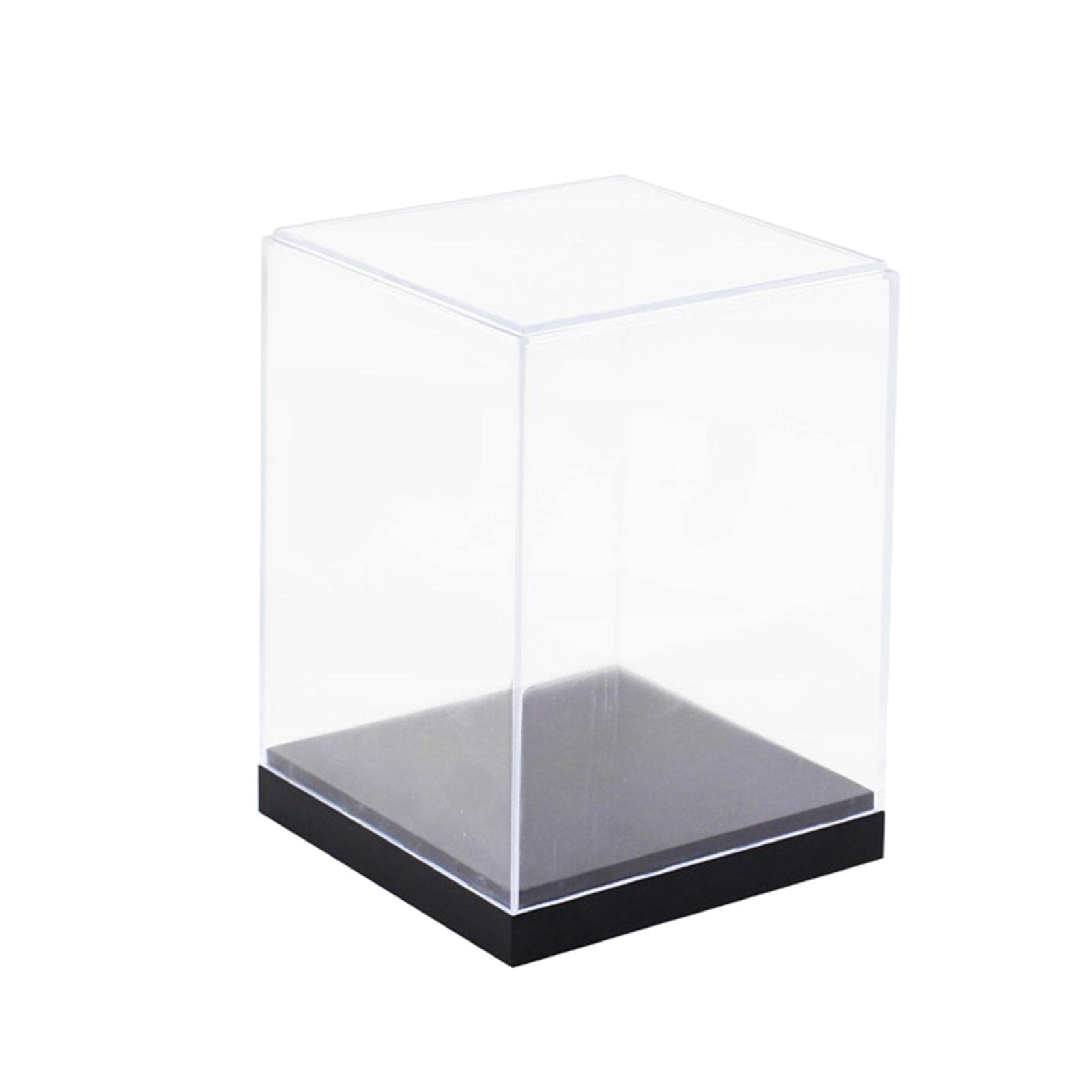 Almencla Clear Acrylic Display Case - Waterproof Storage Box for Toys, Jewelry, Action Figures, Dolls & Collectibles - Perfect for Showcasing Models, Souvenirs & Gifts in Home or Office