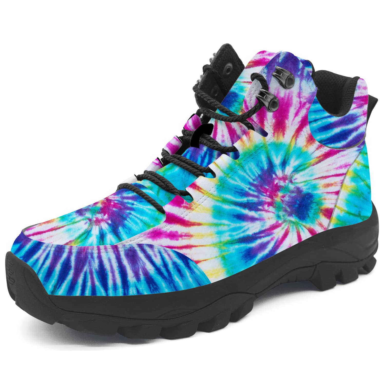 Waterproof Tie Dye Hiking Shoes for Men & Women - Lightweight Outdoor Trail Trekking Sneakers for Hiking, Camping & Travel - Perfect Gift for Him & Her