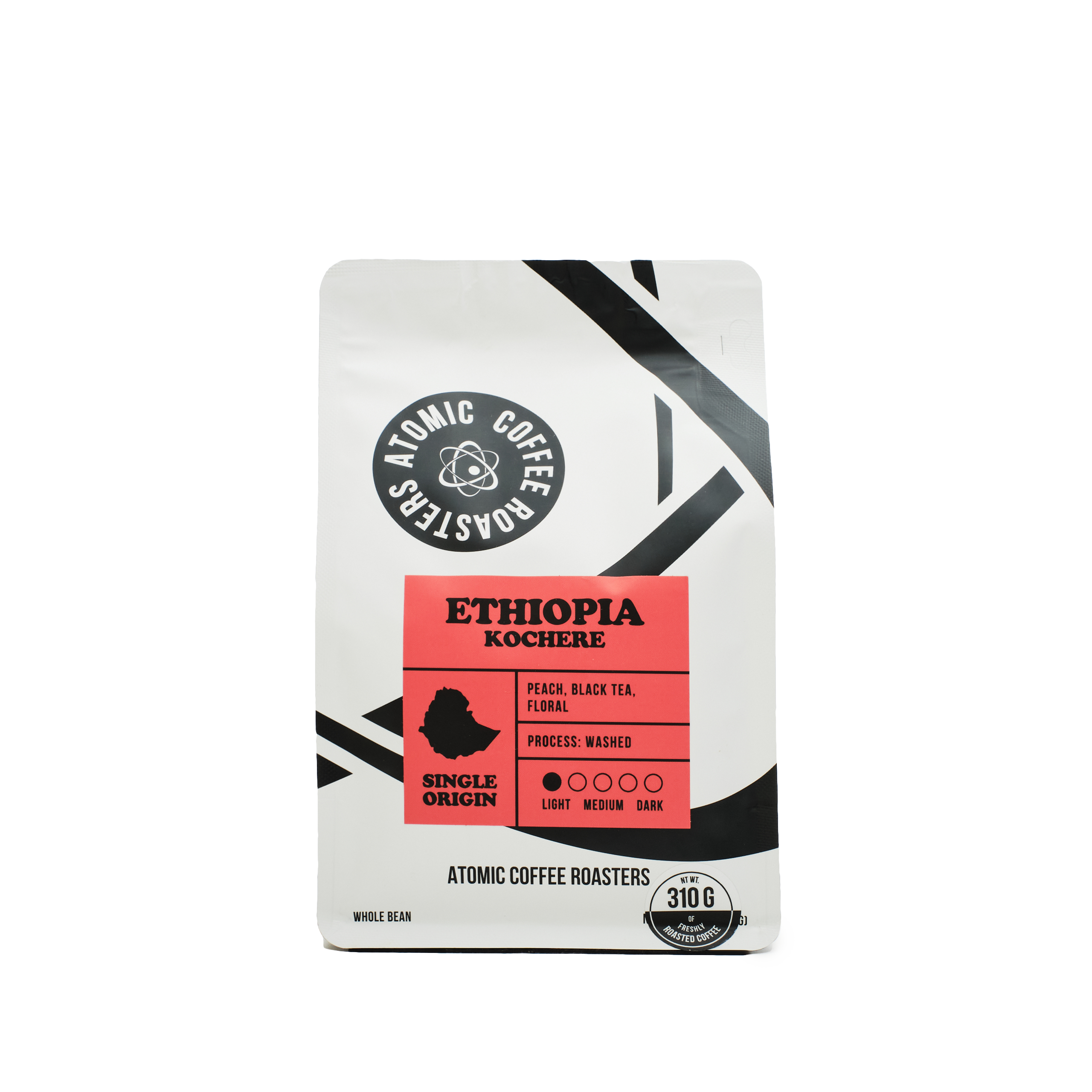 Premium Ethiopian Kochere Single Origin Coffee Beans - Fresh Roasted, Organic & Fair Trade - Perfect for Pour Over, French Press & Espresso at Home or Office
