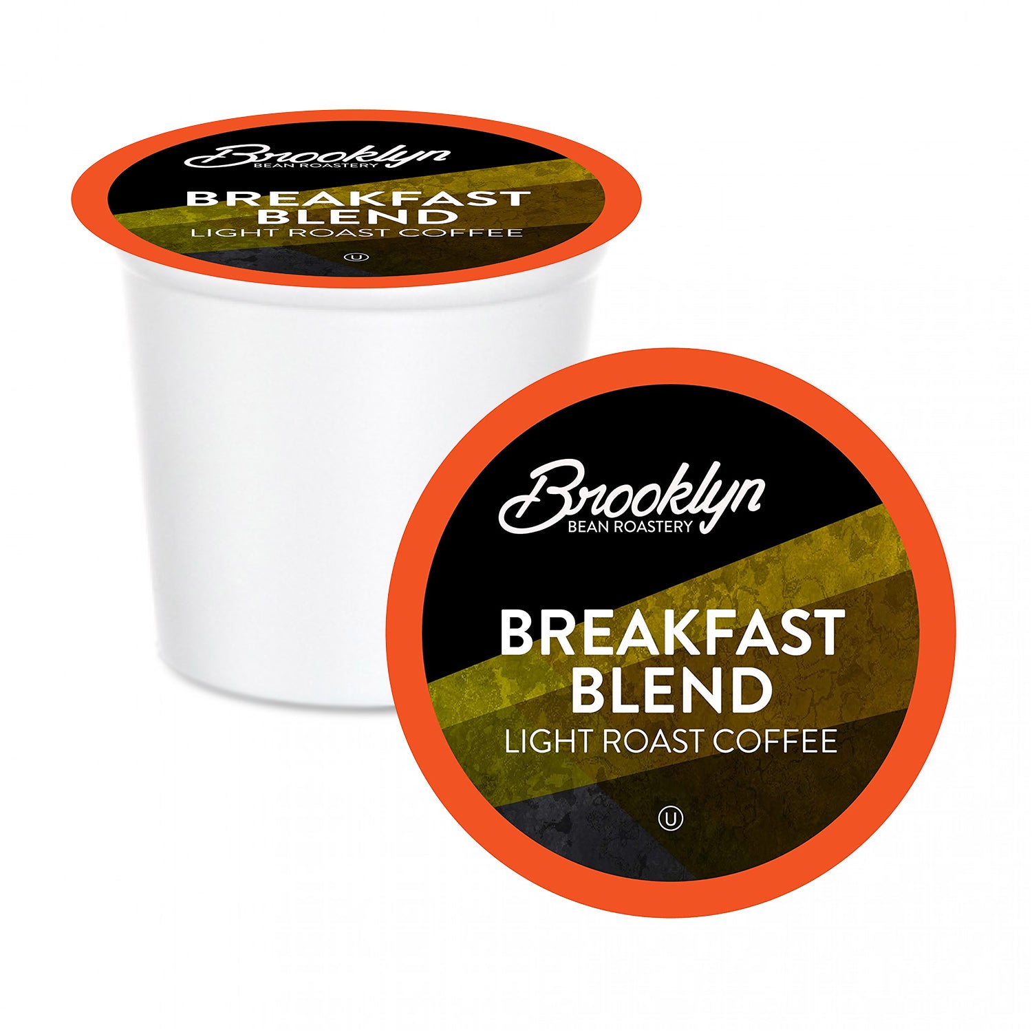 Brooklyn Beans Breakfast Blend Single Serve Coffee Pods - 12 Pack for Keurig Machines | Bold & Smooth Flavor | Perfect for Morning Brew & Office Use
