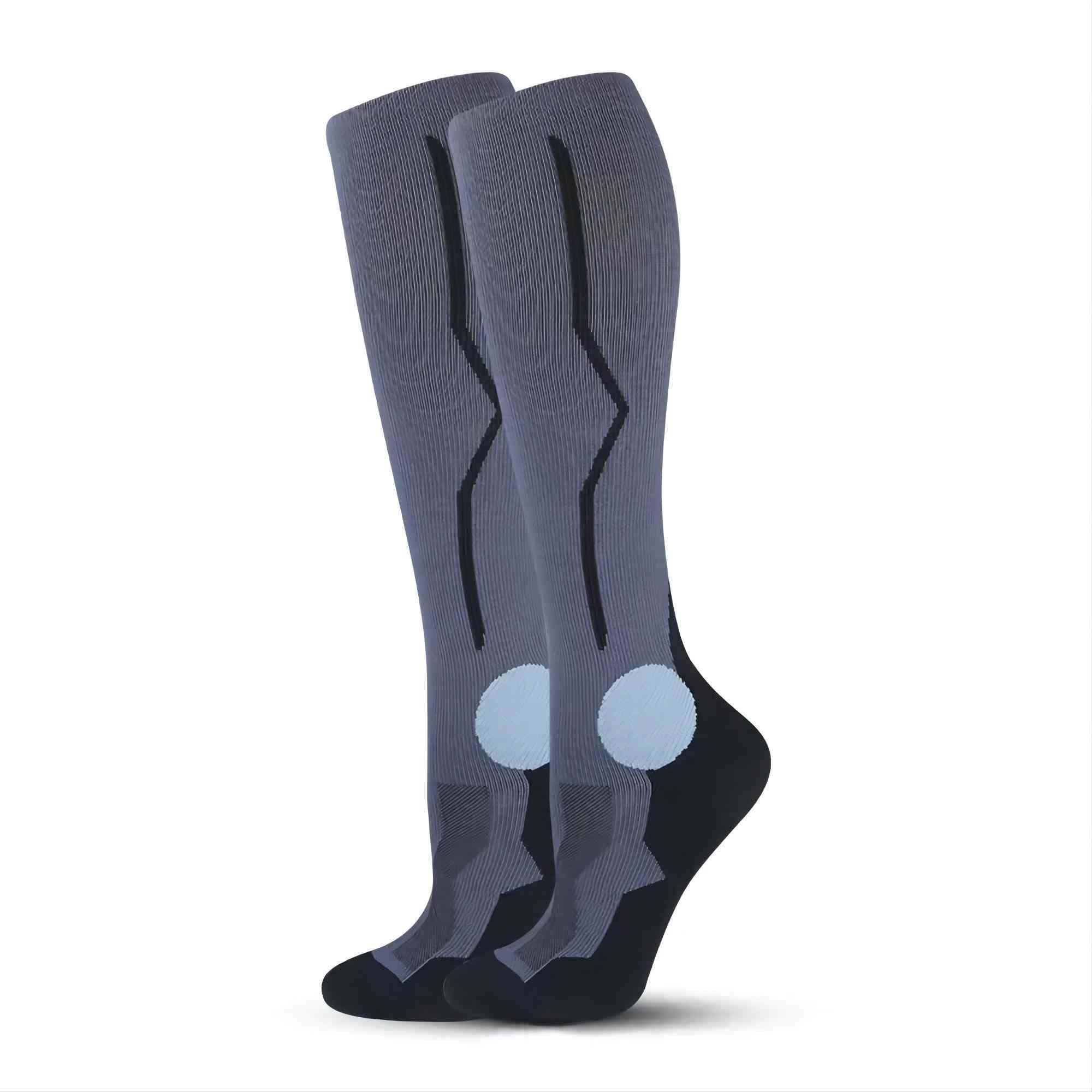 Best Compression Socks for Men - Medical Grade Support Stockings for Circulation, Running & Travel - Comfortable & Breathable for All-Day Wear