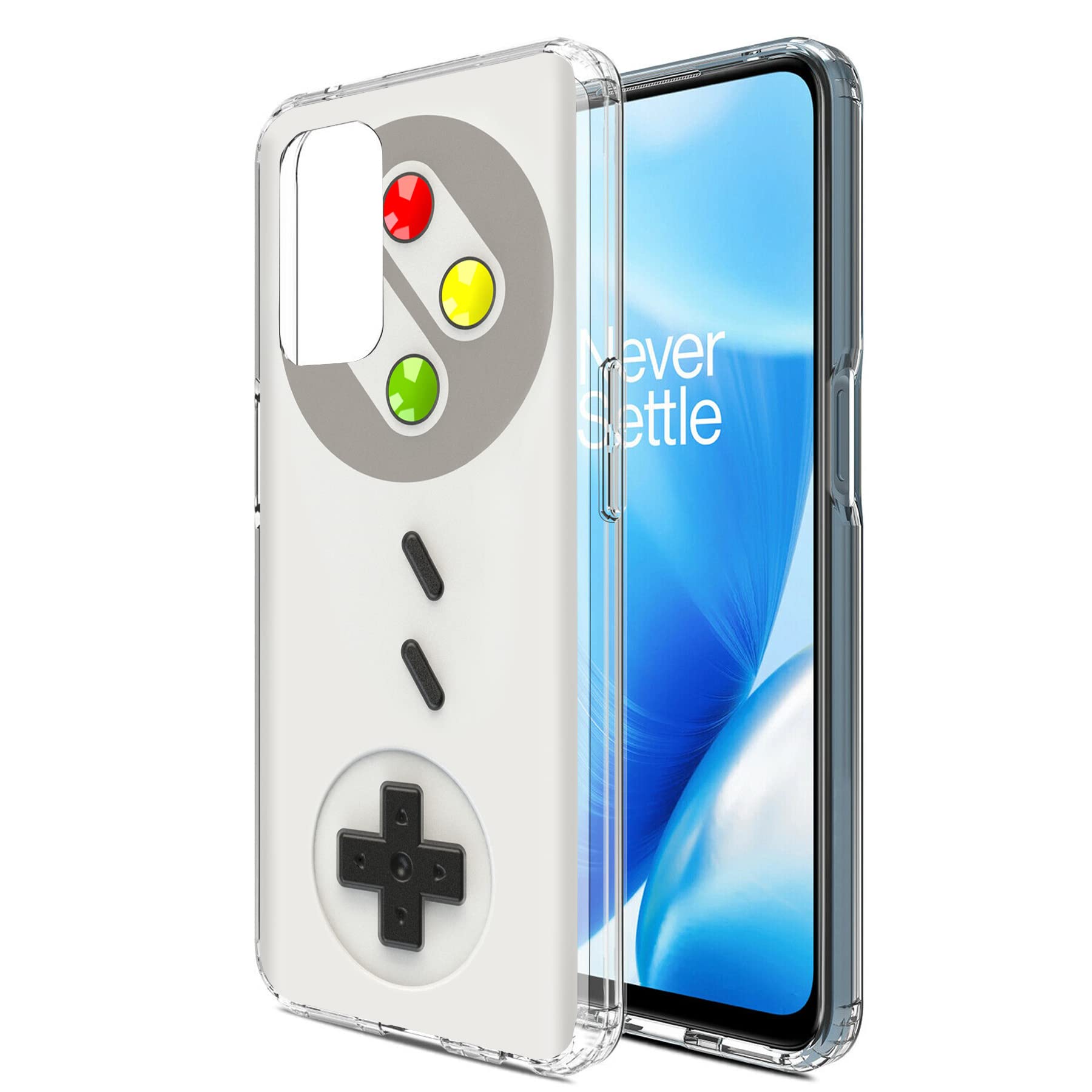 OnePlus Nord N200 5G Case - Slim Thin TPU Gel Cover with Gameboy Print | Lightweight, Flexible & Scratch-Resistant | Perfect for Gaming & Daily Protection | Printed in USA