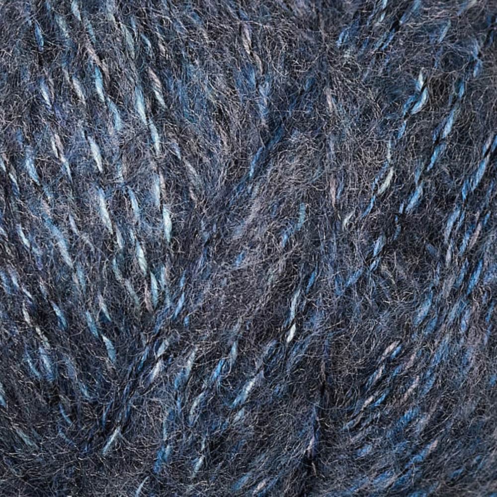 Berroco Dulce Yarn - Soft Cotton Alpaca Wool Blend for Knitting & Crocheting (2039 Obsidian) - Perfect for Scarves, Sweaters & Baby Blankets