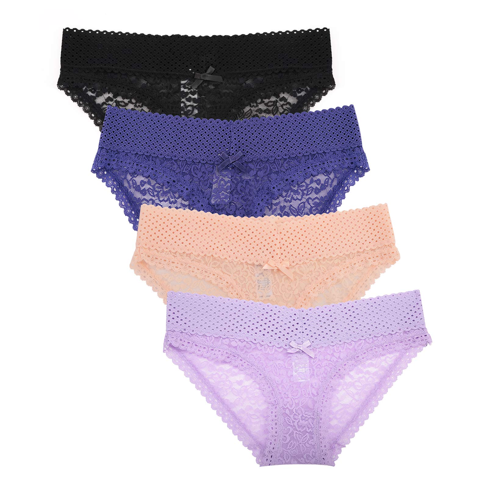 Sexy Women's Lace Underwear - Soft Seamless Briefs & Hipster Panties for Everyday Comfort | Perfect for Date Night & Special Occasions