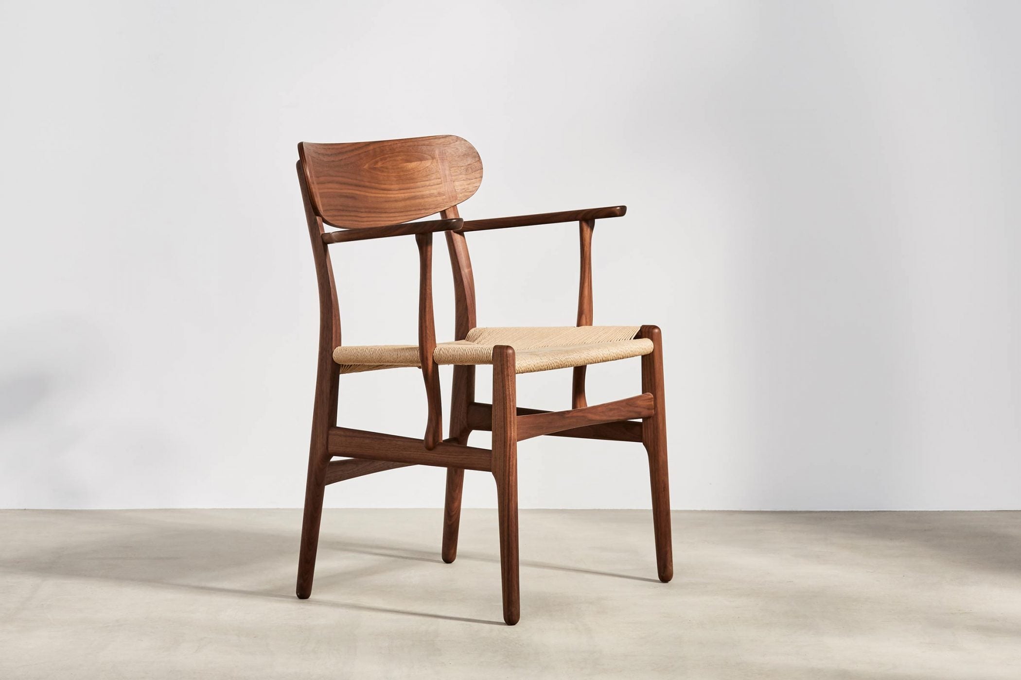 CH26 Modern Dining Chair - Sturdy Wooden Frame & Comfortable Upholstered Seat - Perfect for Kitchen, Dining Room, or Home Office Use