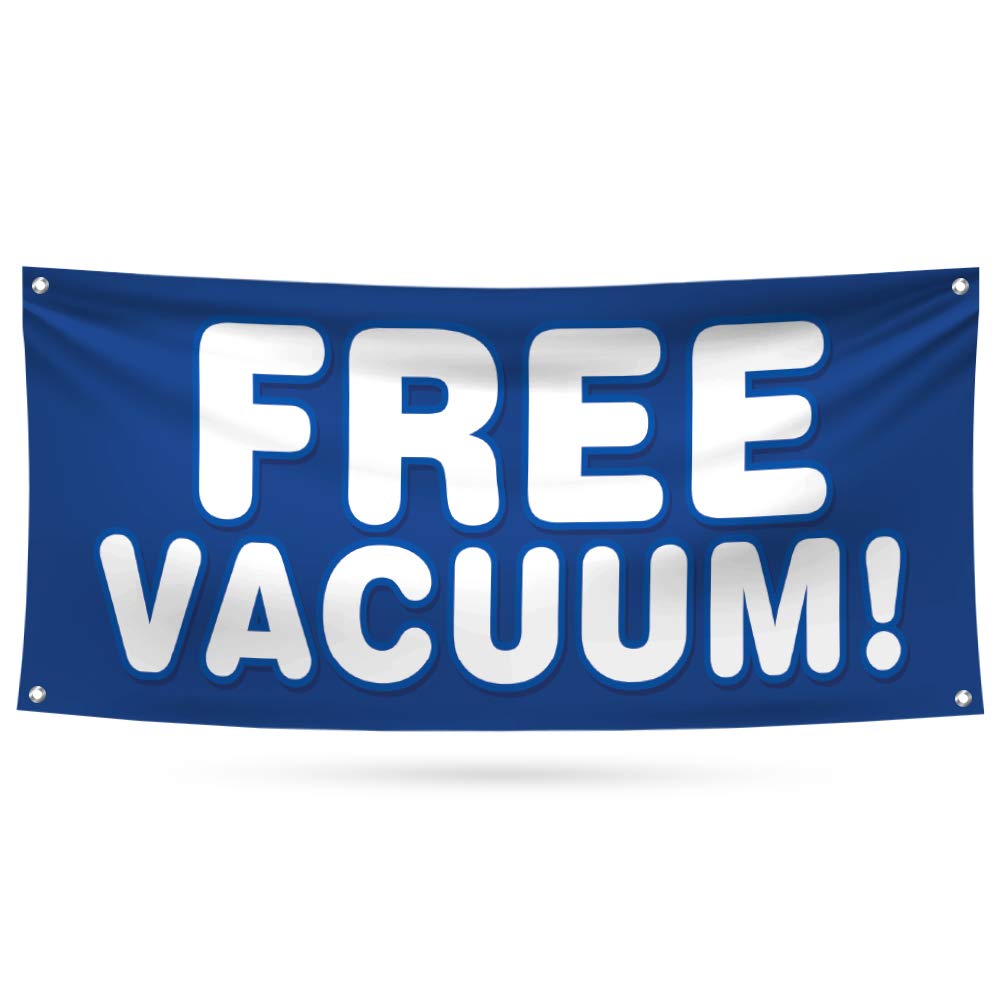 13 oz Heavy Duty Waterproof Free Vacuum Vinyl Banner with Metal Grommets - 18