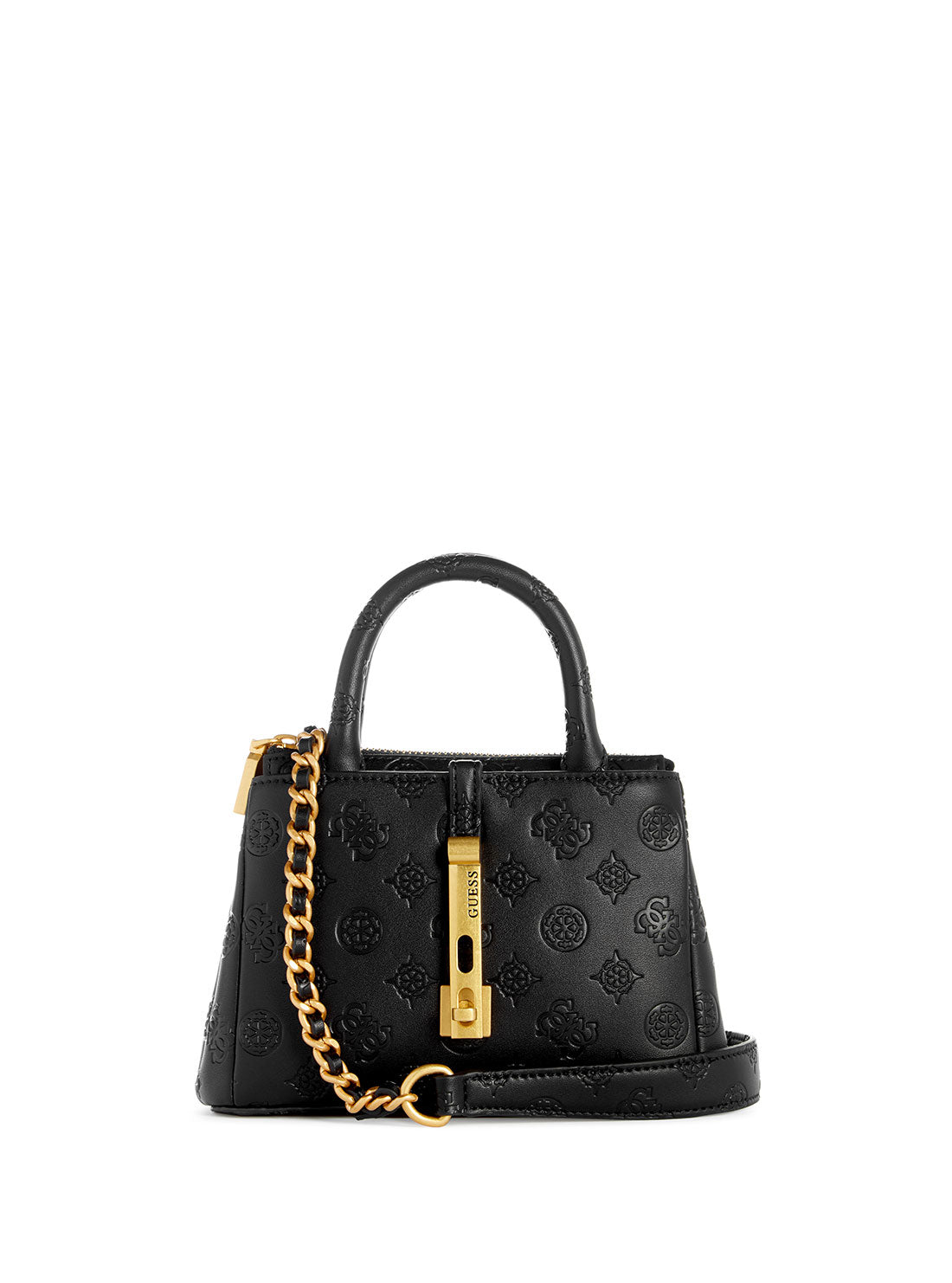 Black Logo James Mini Satchel Bag - Stylish Crossbody Purse for Women | Perfect for Work, Travel & Everyday Use