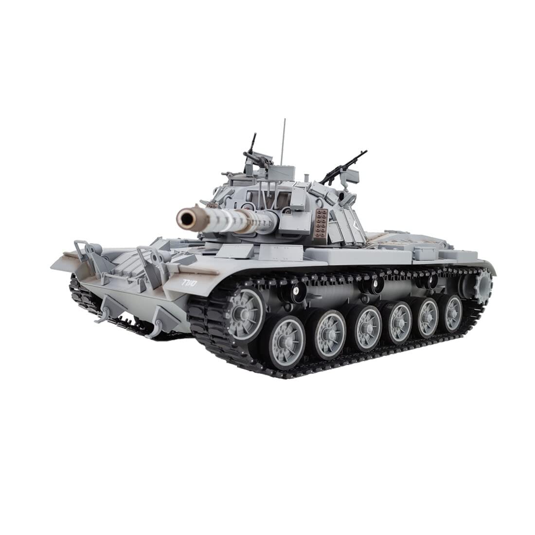 1/16 Scale Israeli M60W ERA Magach 3 RC Main Battle Tank with LED Lights & Sound Effects - All Terrain Off-Road Remote Control Military Tank Toy for Adults & Collectors - Perfect for Battle Reenactments, Display Collections & Outdoor Play