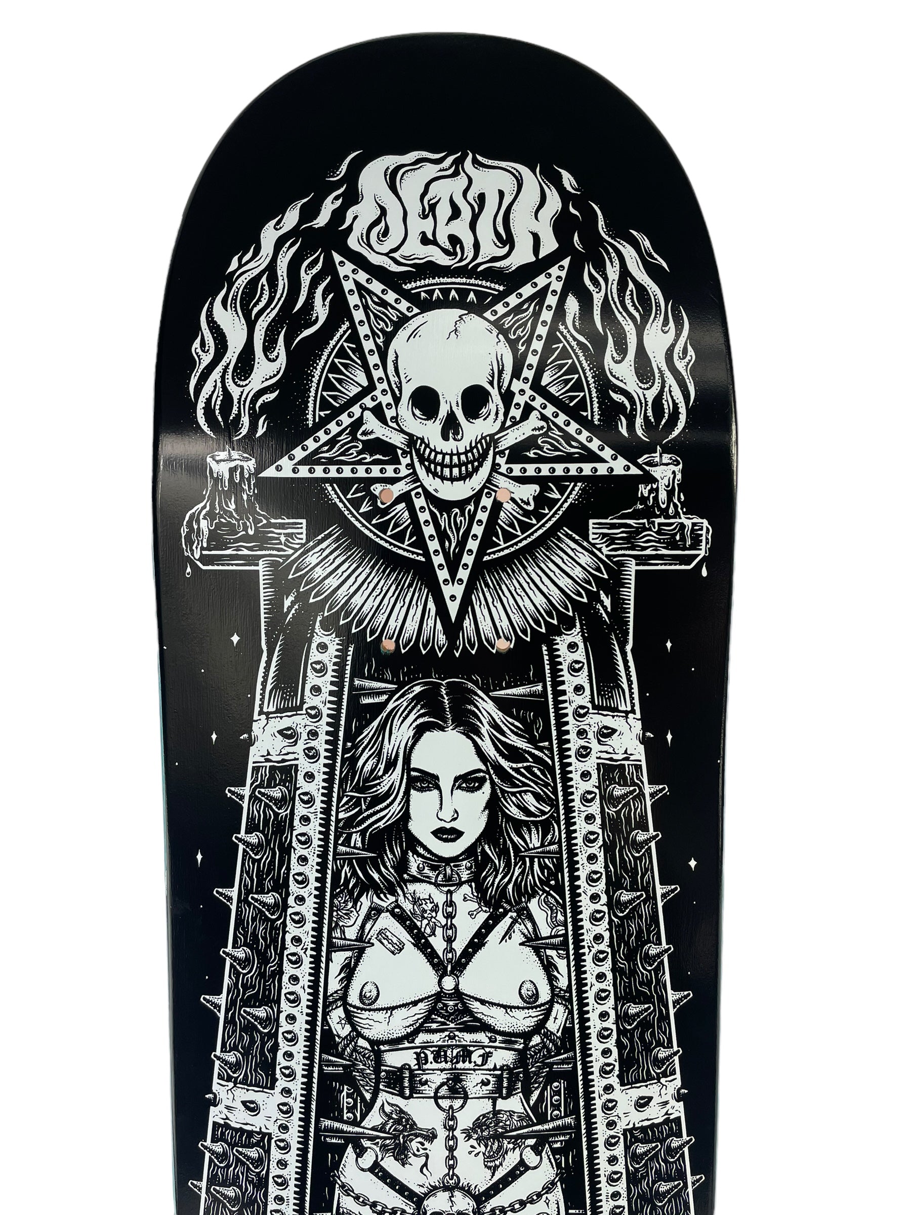 Eddie Belvedere Maiden Pro Deck by Death Skateboards - Choose Your Size - Perfect for Street Skating & Skatepark Tricks