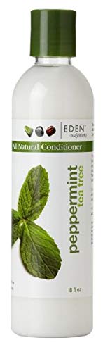 Eden Bodyworks Peppermint Tea Tree Deep Moisturizing Conditioner for Dry Scalp & Curly Hair - Pack of 4 - Hydrating & Soothing for Daily Hair Care & Scalp Health
