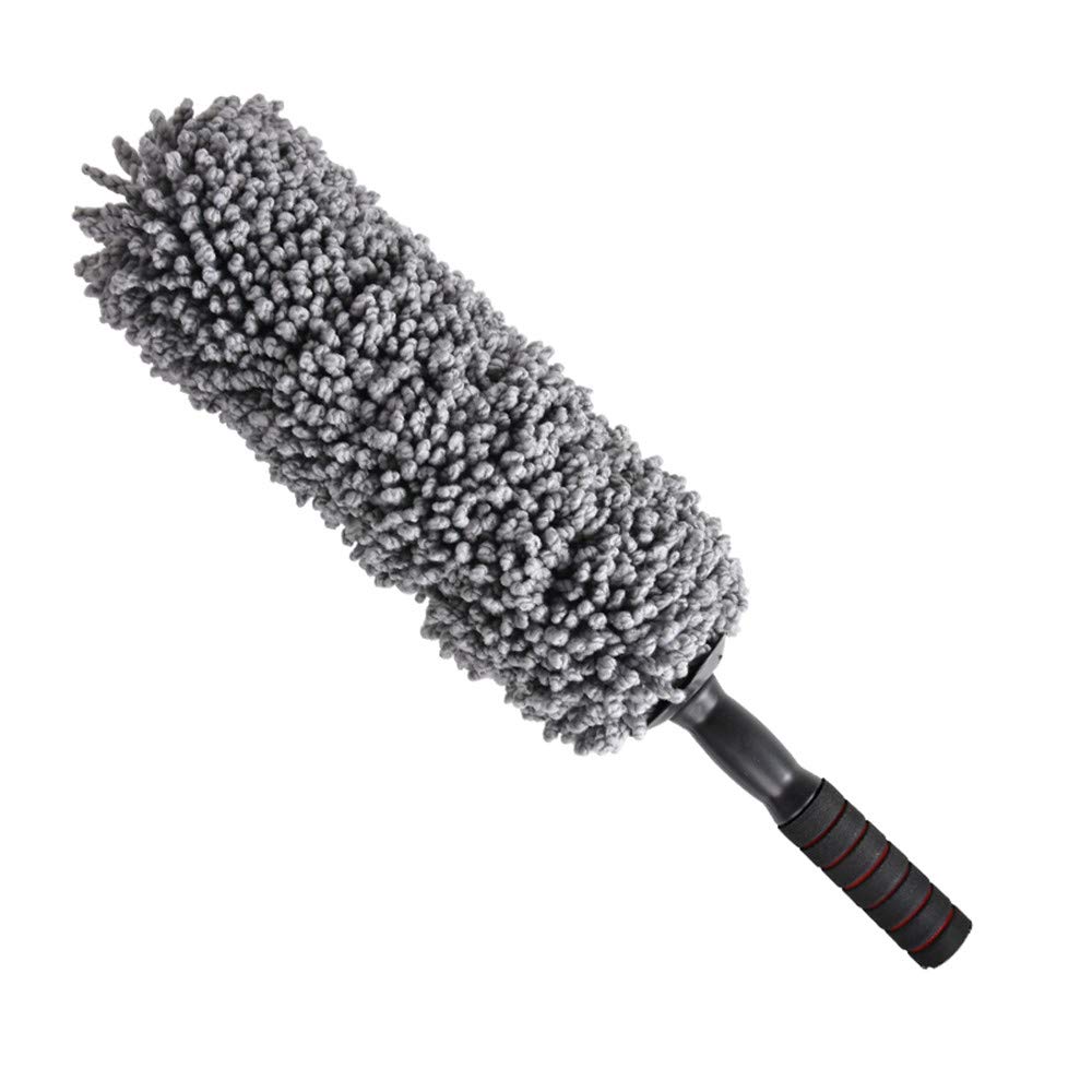 Premium NC Car Duster - Super Soft Microfiber Car Cleaning Brush for Dust Removal & Detailing | Ideal for Car Wash, Interior Cleaning & Auto Detailing Accessories