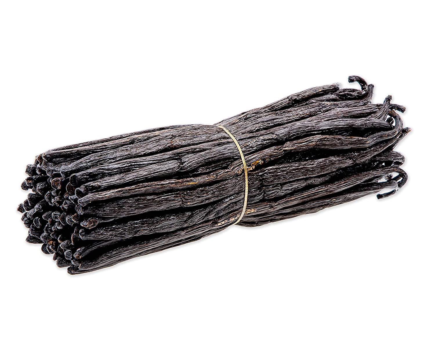 Premium Madagascar Bourbon Vanilla Beans - Grade B Vanilla Pods (35 Count) for Baking, Cooking & Homemade Vanilla Extract - Ideal for Desserts, Ice Cream & Cocktails
