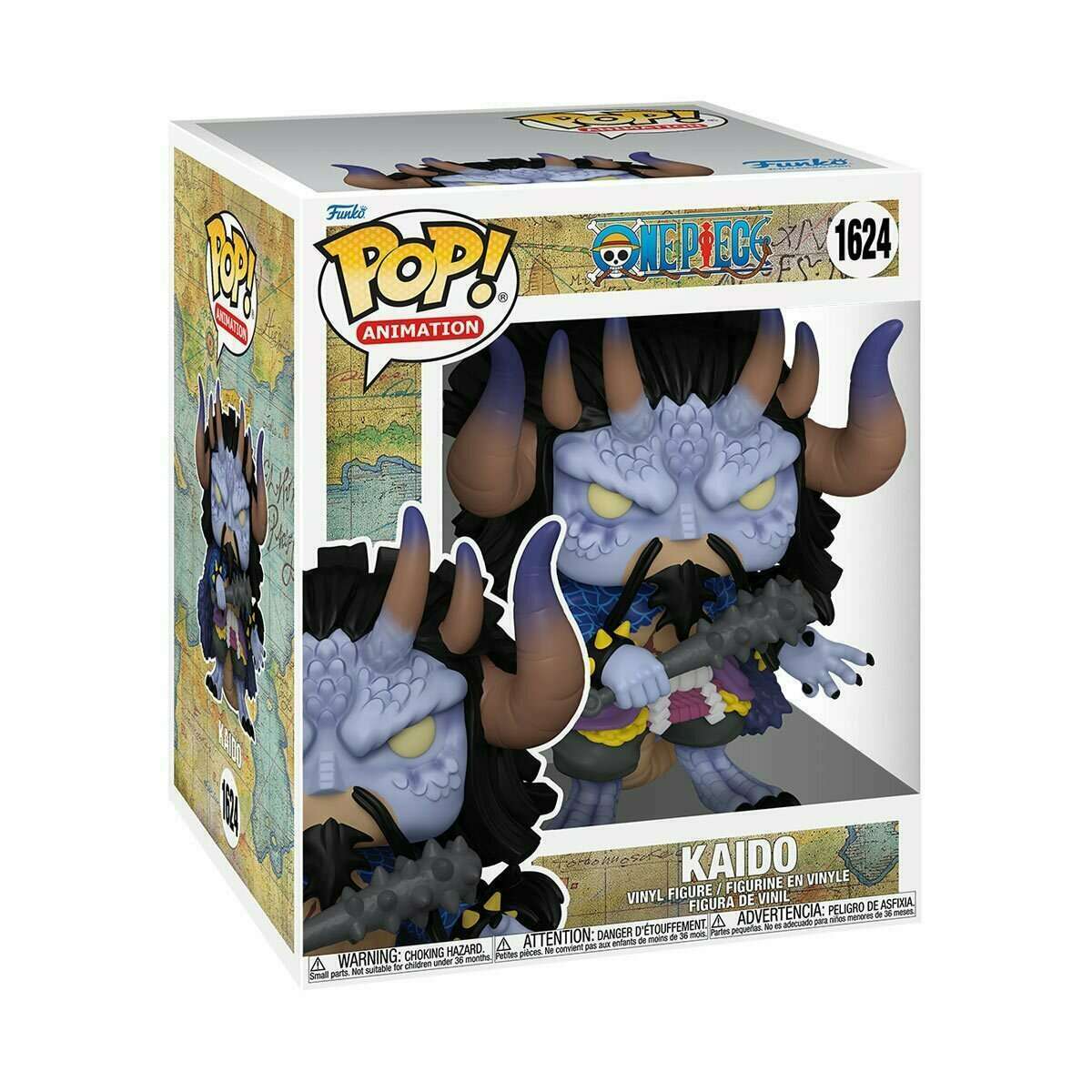 Funko POP! Vinyl Figure: One Piece Kaido Man Beast Form #1624 - Collectible Anime Toy for Fans, Perfect for Display & Gifting