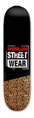 Deck Vision Skate Street VSW - High Performance Skateboard Wheels for Street & Park Skating - Perfect for Tricks, Grinds & Smooth Rides