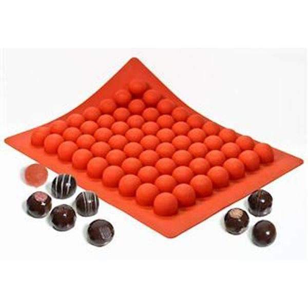 16gr Round Truffle Silicone Mold for Chocolate Candy Making - Perfect for DIY Desserts, Baking, Cake Decorating & Party Treats