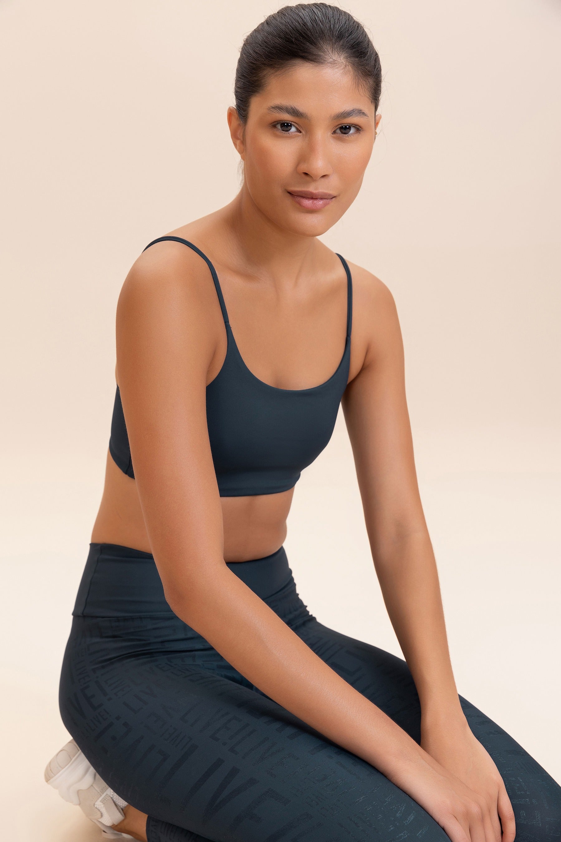 Curve Sense® High Support Sports Bra for Women - Comfortable & Breathable Workout Top for Running, Yoga & Gym