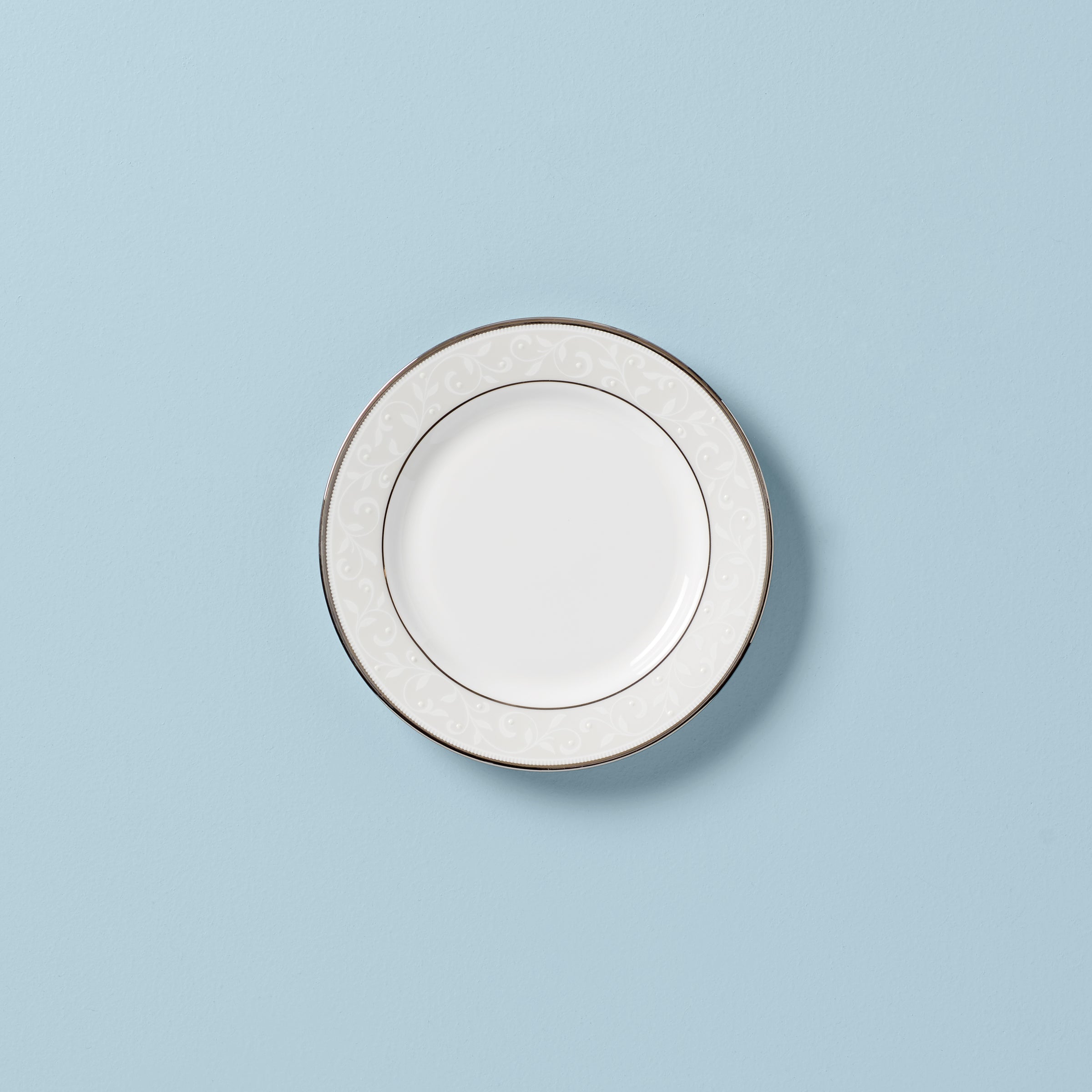 Opal Innocence Bread Plate - Elegant Serving Dish for Breakfast, Brunch & Tea Parties - Perfect for Toast, Pastries & Desserts