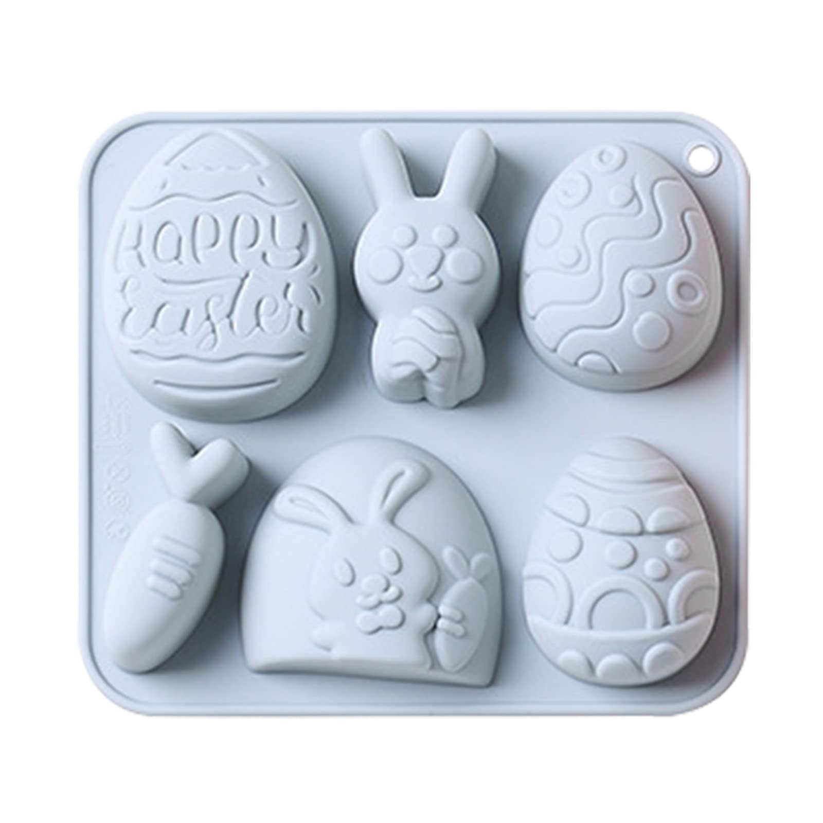 GTMANG Silicone Dinosaur Cake Mold - Bunny Easter Chocolate Holiday Baking Supplies, Mini Chip Bag Sealer (Blue, One Size) - Perfect for Birthday Parties, Easter Treats & DIY Desserts