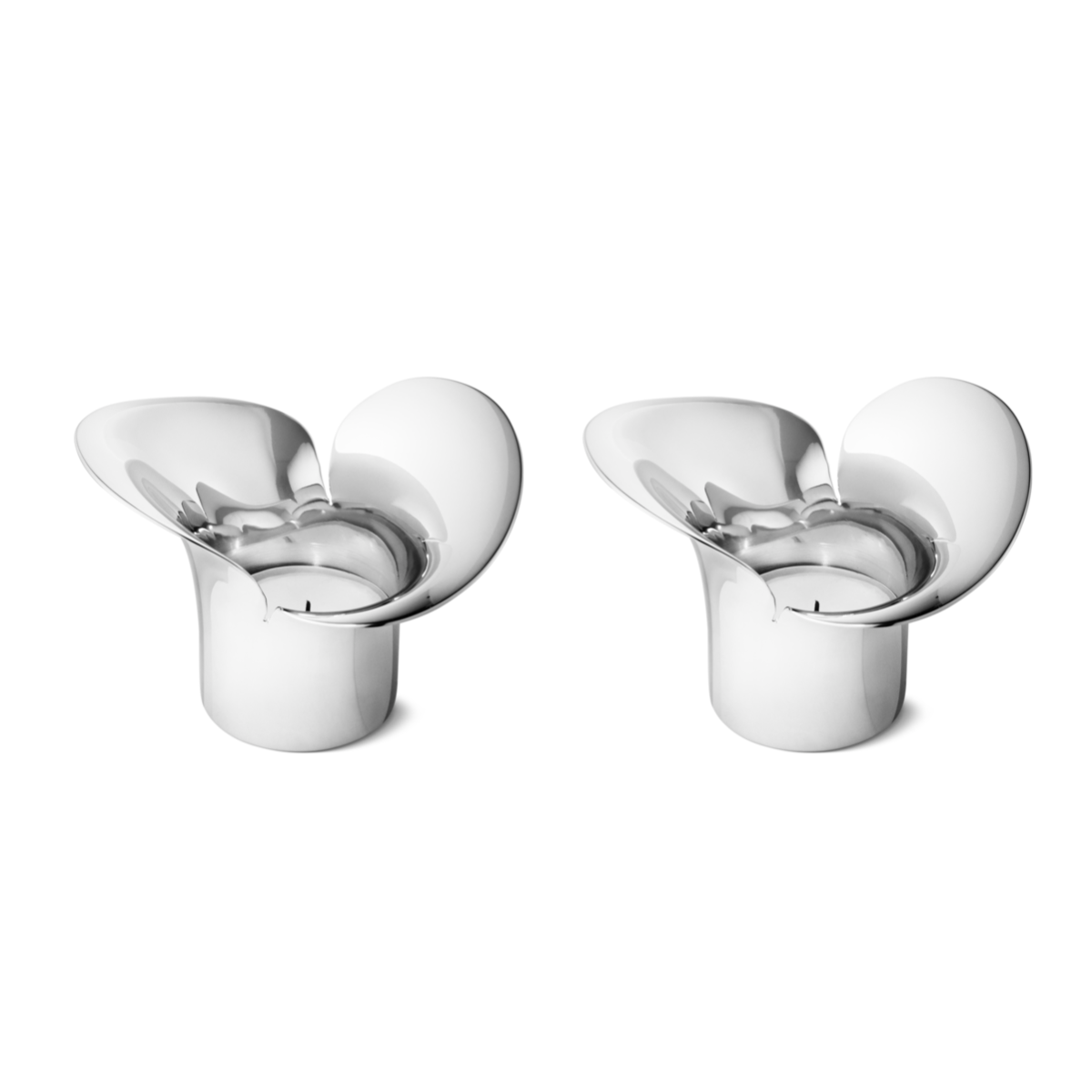 Bloom Botanica Tealight Candle Holders - Set of 2, Handmade Ceramic Tea Light Candle Holders for Home Decor, Wedding, Romantic Dinner & Relaxation