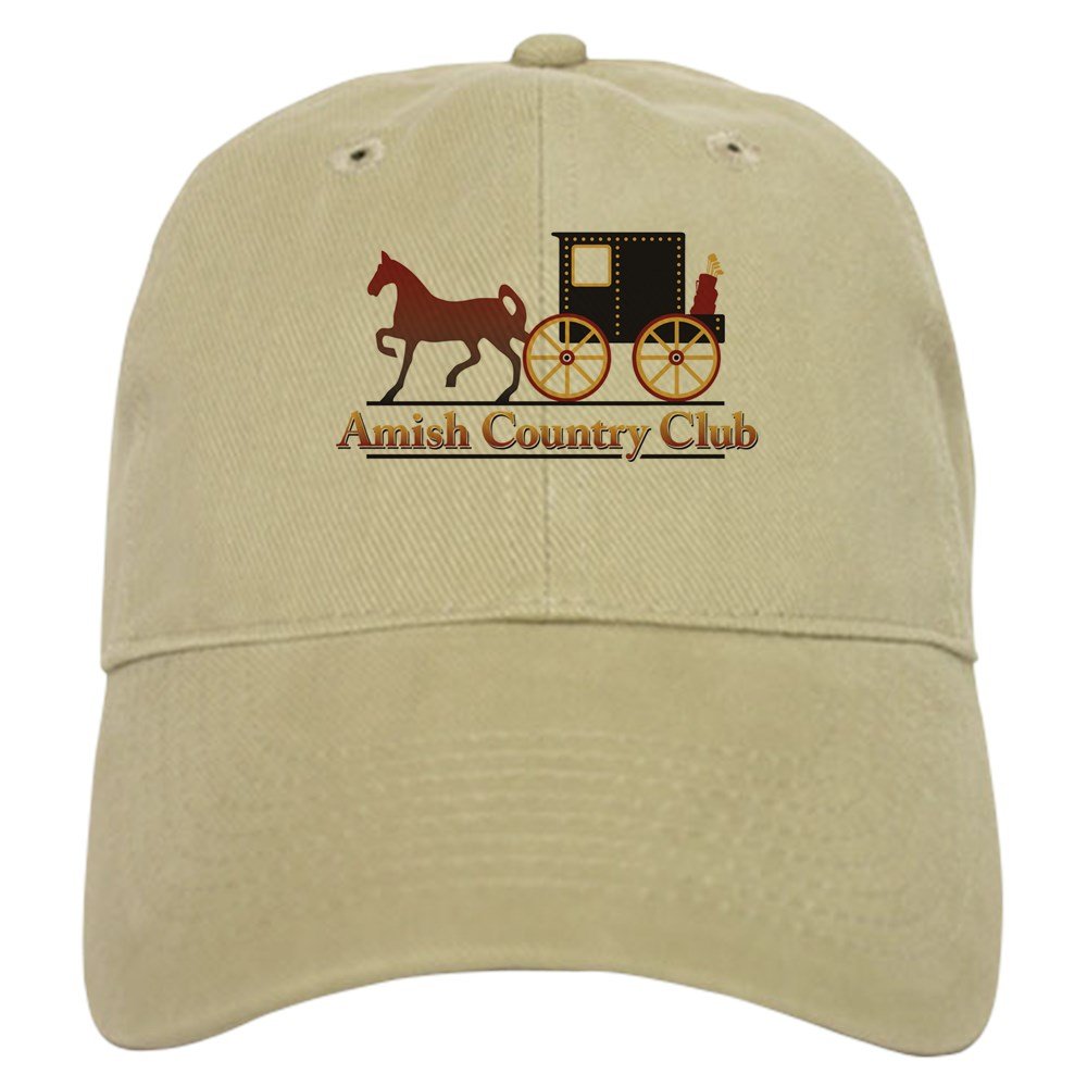 Amish Country Club Golf Hat - Adjustable Baseball Cap for Men & Women - Perfect for Golfing, Outdoor Sports & Casual Wear