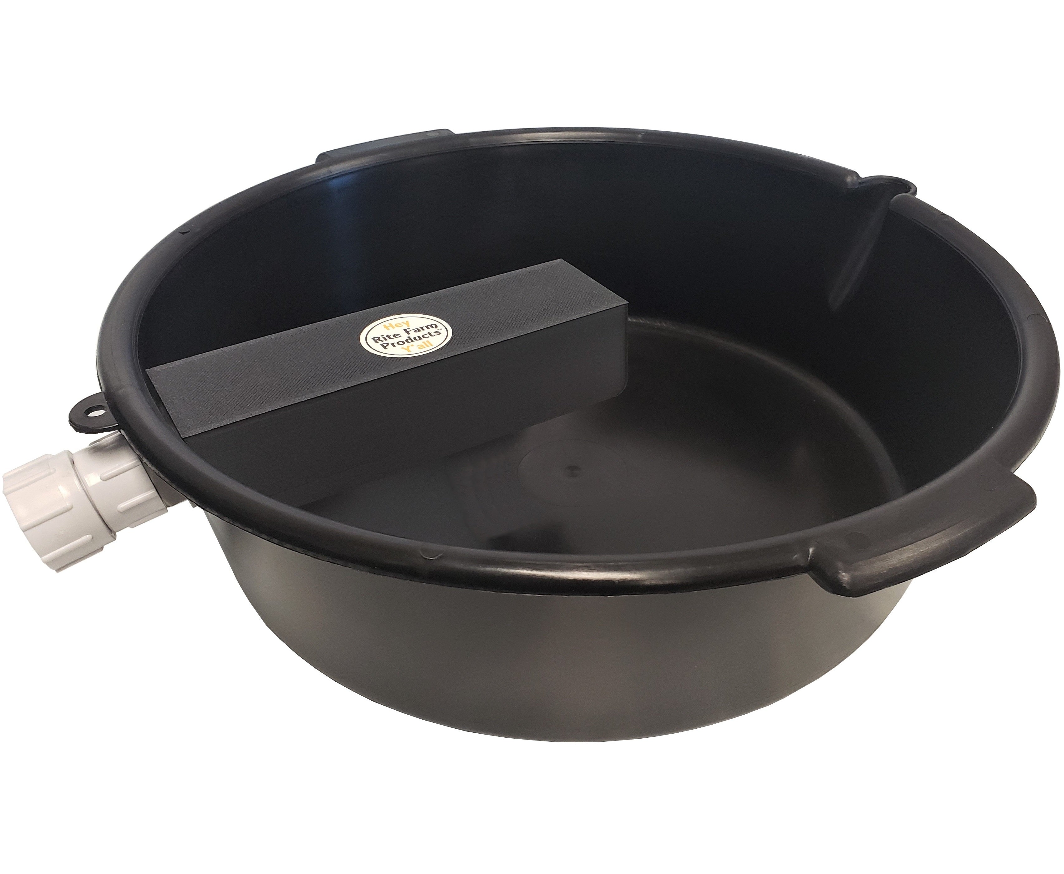 1.75 Gallon (7 Quart) Automatic Fill Pet Water Bowl - Large Dog Watering Dish with Garden Hose Hookup - Perfect for Outdoor Use, Backyard, Kennels & Dog Runs