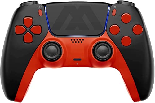 Custom Wireless PRO Controller for PS5 - Exclusive Unique Design, Unmodded, Compatible with PlayStation 5 | Perfect for Gaming, Streaming & Competitive Play