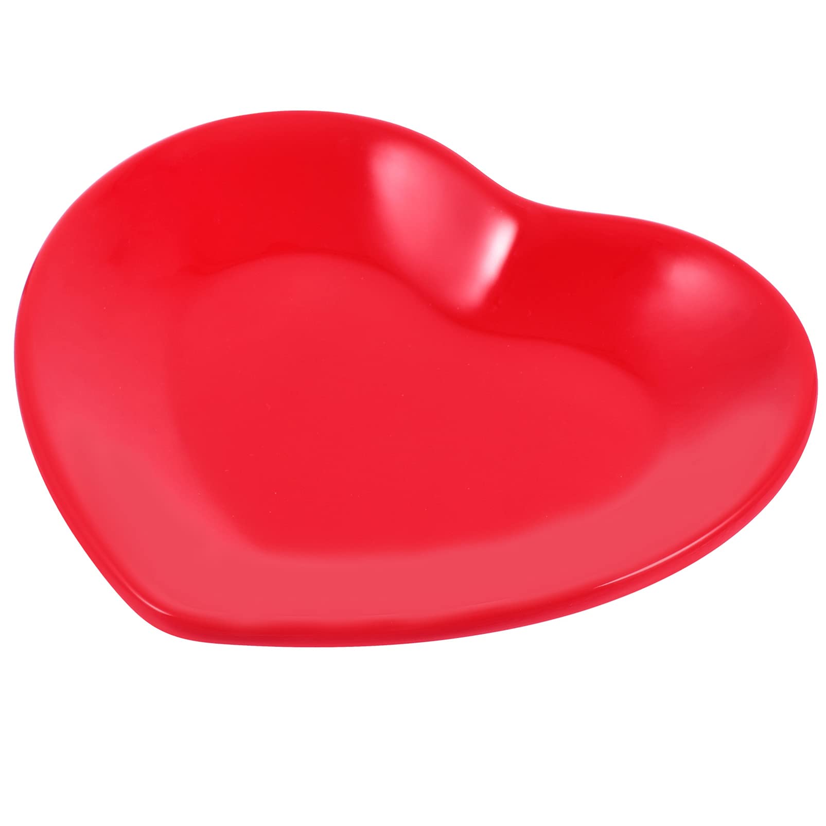 Heart-Shaped Dessert Plates - Elegant Breakfast & Fruit Serving Trays for Valentine's Day, Anniversaries, Romantic Dinners & Special Occasions