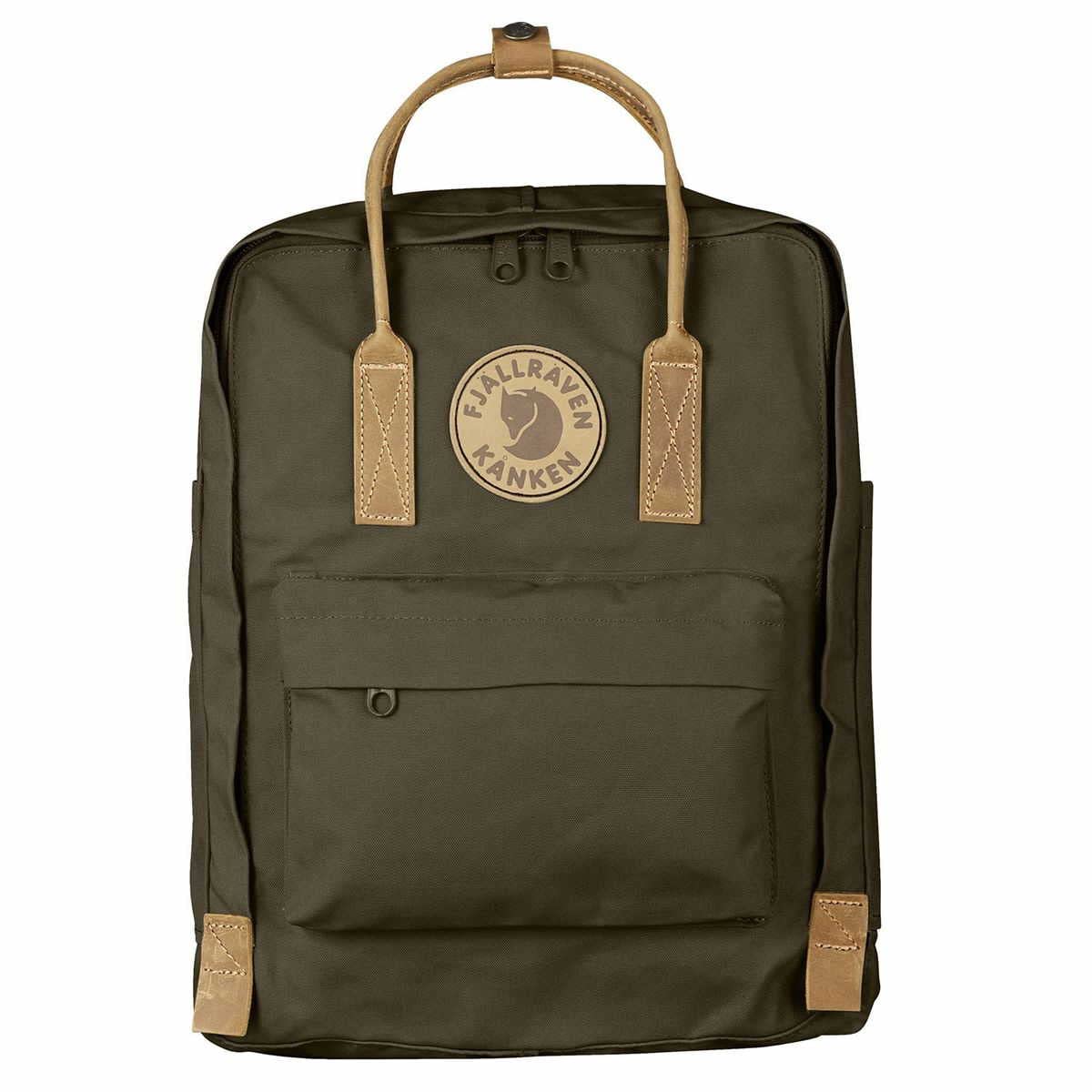 Fjallraven Kanken No. 2 Backpack - Lightweight Waterproof Daypack for School, Work & Travel - Dark Olive Green Laptop Backpack for Men & Women - Perfect for Commuting, Hiking & Outdoor Adventures